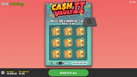 Игра Cash Vault II  играть бесплатно онлайн